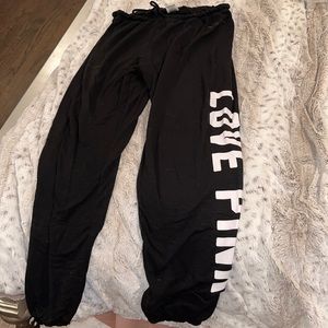 Black sweatpants